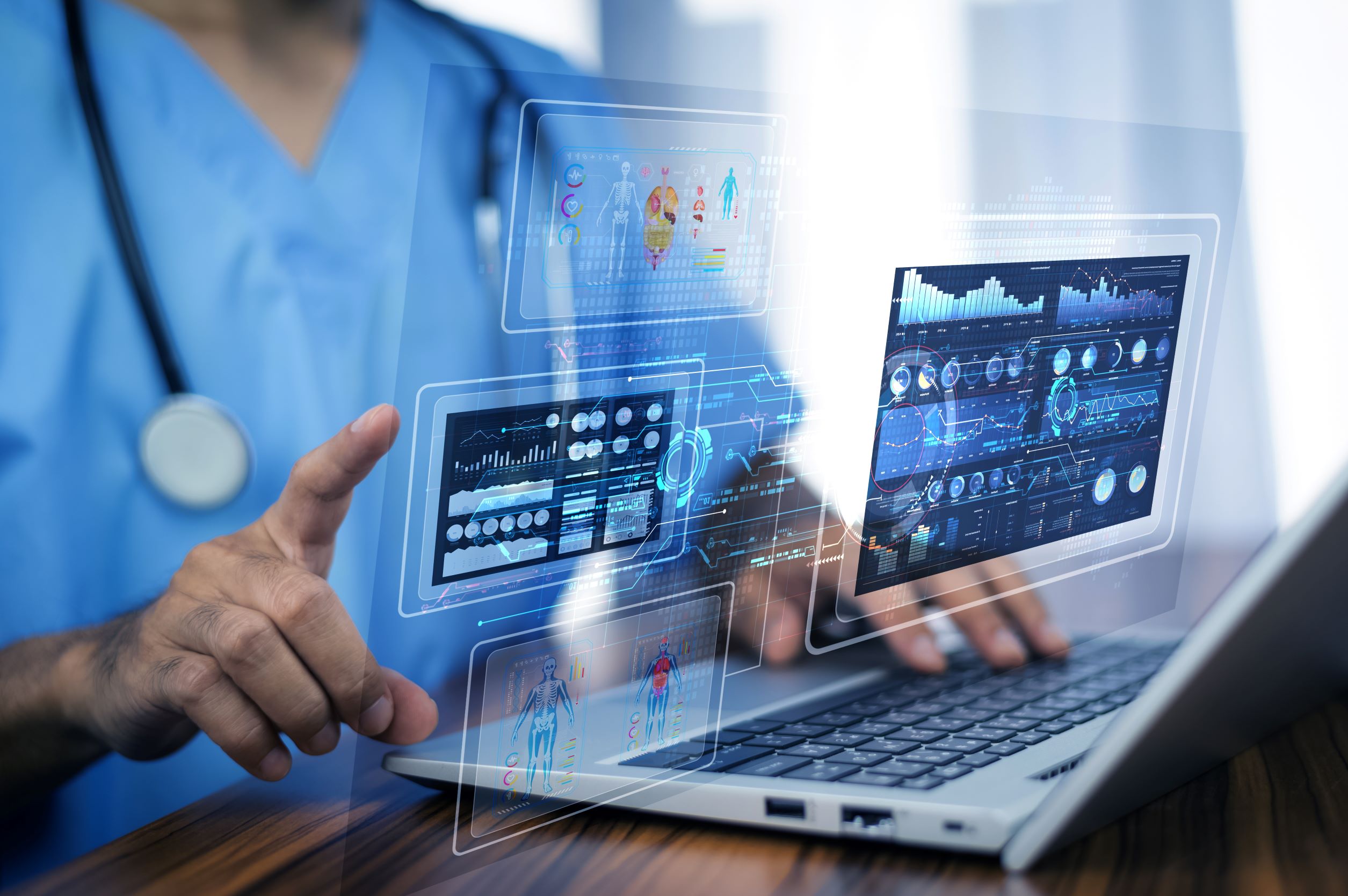 Physician used AI to deliver precision healthcare.