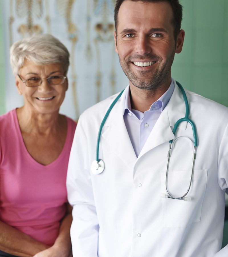 Doctor and FM patient